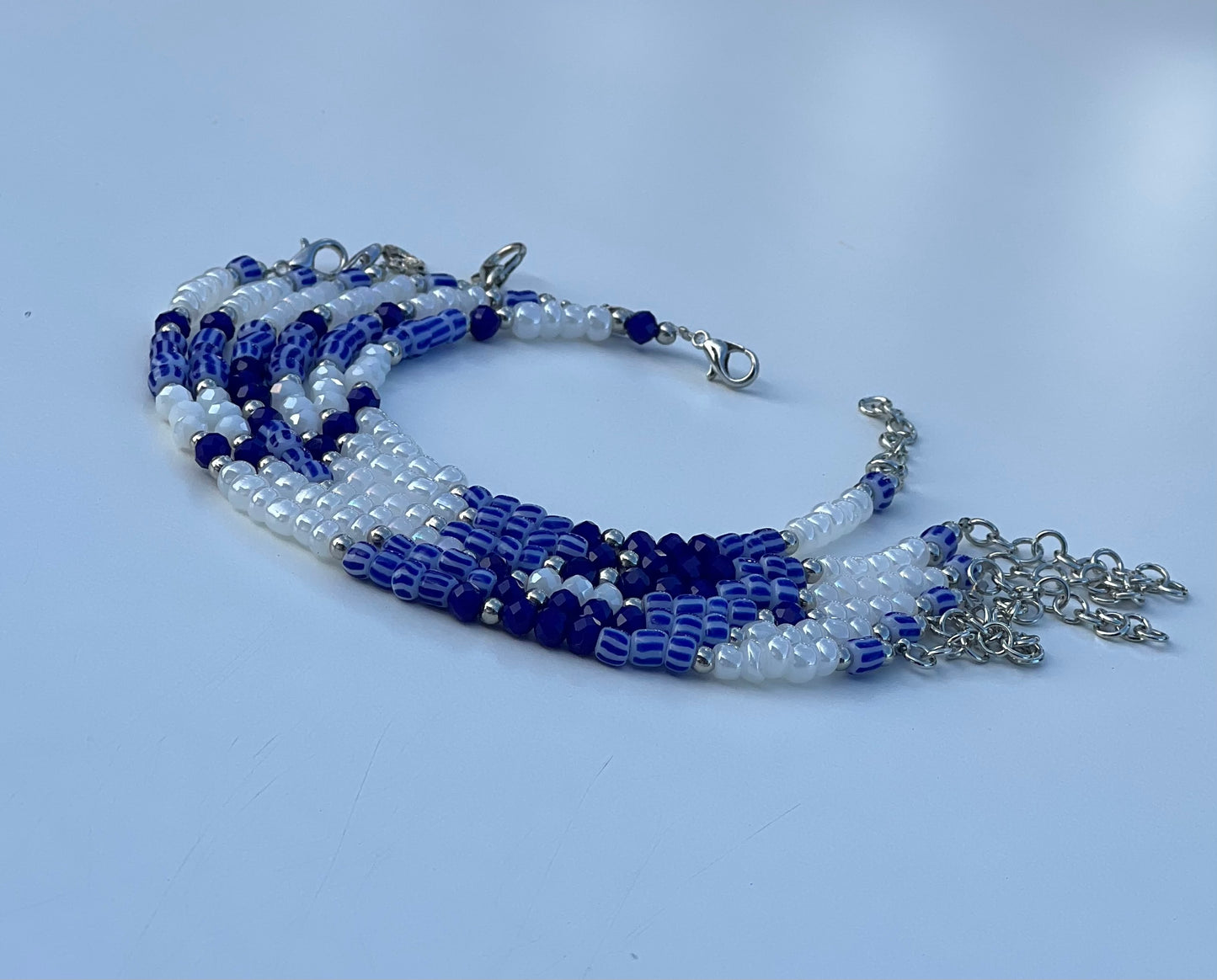 Elegant Layered Beaded Bracelet