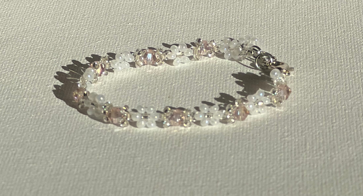 Vibrant Daisy Gemstone Bracelets